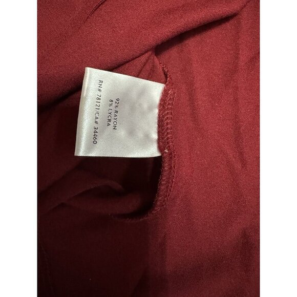 Eileen Fisher Deep Burgundy Midi Skirt - Picture 5 of 5